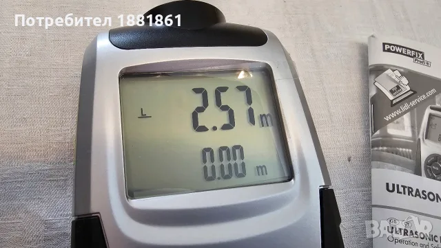 Нова лазерна електронна ролетка Powerfix Pro, снимка 5 - Измервателни инструменти - 55436500