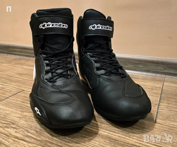 Мото боти мотор Alpinestars Faster 3 - 43.5 номер, снимка 4 - Мъжки боти - 54567757