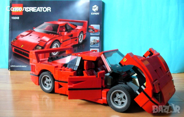 LEGO Ferrari F40 (Creator Expert), снимка 9 - Конструктори - 54583979