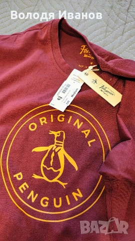 Тениска Original Penguin, нова. , снимка 4 - Тениски - 54755670