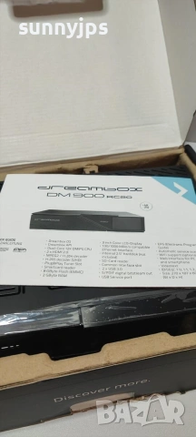 НОВ Сателитен приемник Dreambox DM900 RC20 UHD 4K 1x Dual DVB-S2X MS Tuner, снимка 6 - Приемници и антени - 51628535