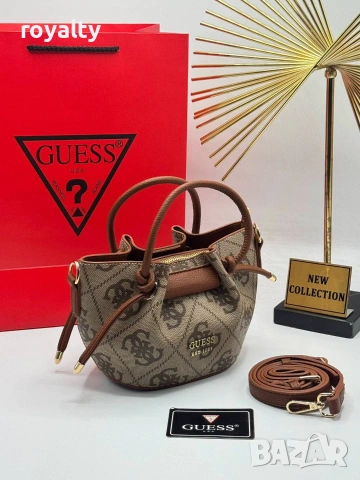 Guess Нова Дамска Чанта Гес Различни Цветове , снимка 4 - Чанти - 55288932