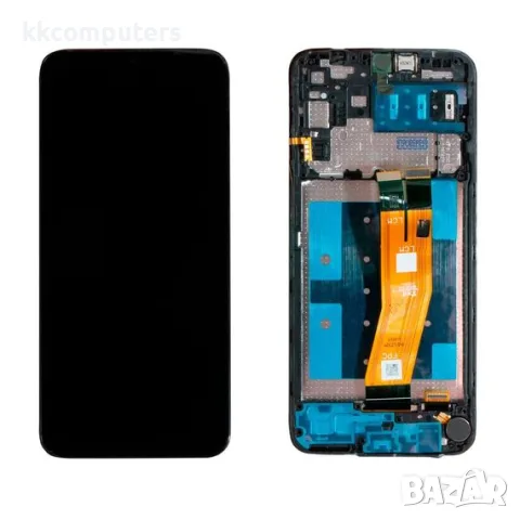 Дисплей за SAMSUNG A145R/ A145P Galaxy A14 с корпусна рамка (40 pin) Service Pack GXQC