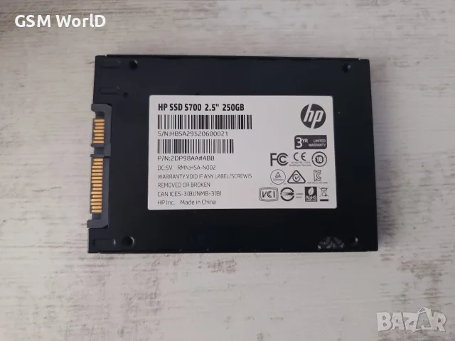 SSD disk 250 GB за лаптоп 