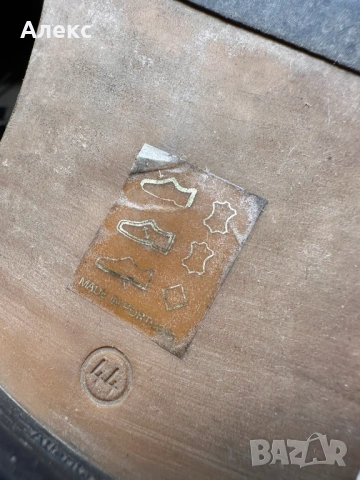 Мъжки обувки естествена кожа – 28,5 см стелка, отлично състояние, снимка 4 - Мъжки боти - 53953247