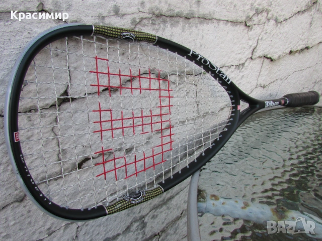 Ракета за скуош Wilson Pro Staff Titanium, снимка 3 - Тенис - 54716495