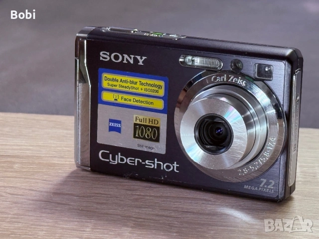 Sony Cyber-shot DSC-W120 – Carl Zeiss , снимка 13 - Фотоапарати - 54943696