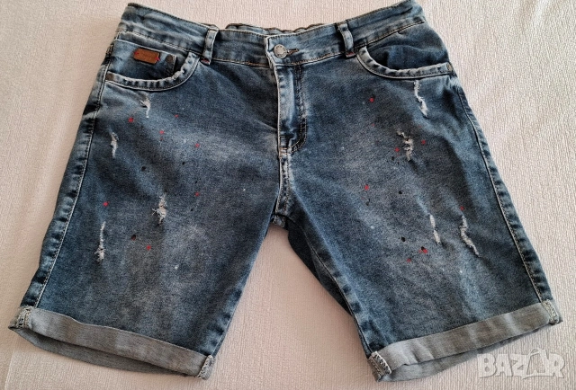 Детски къси дънкови панталони за момче 13-14 г