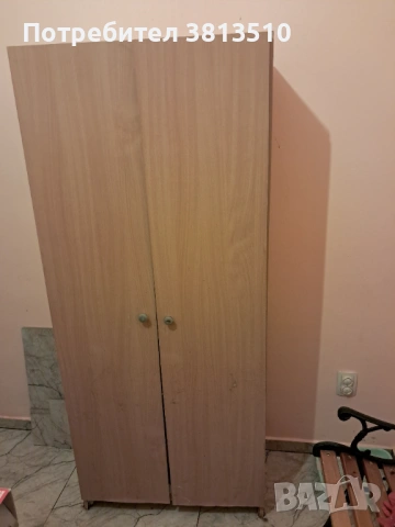 Гардероб единичен, снимка 2 - Гардероби - 54166955