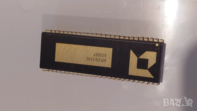   Ретро процесор Am29116DC на AMD GOLD за колекция
