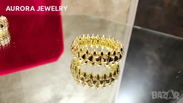 CARTIER Clash de Cartier Gold Дамски Пръстен, снимка 8 - Пръстени - 52972544