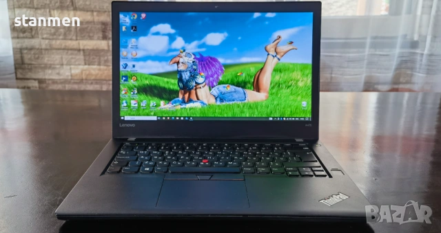Продавам Гаранционнен Lenovo ThinkPad A475/IPSматFHDсKам/4x2.7ghz/nVme256gb/8gb/AmdRadeon/НоваБат , снимка 2 - Лаптопи за дома - 54065433