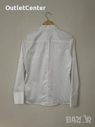 Бяла дамска риза Eterna Easy Iron, снимка 3 - Ризи - 54320051