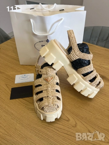 Дамски сандали Prada 38 и 39 номер, снимка 2 - Сандали - 54702865