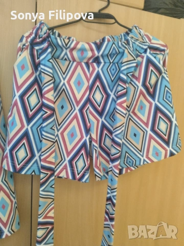 Сет сако и къси панталони, снимка 5 - Комплекти - 54183141