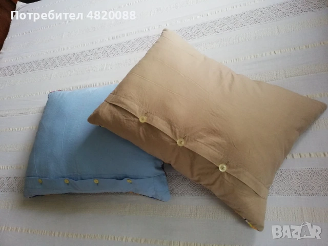 Декоративни РЕТРО възглавници РЪЧНА изработка ПАКЕТНА цена, снимка 4 - Възглавници - 55229359