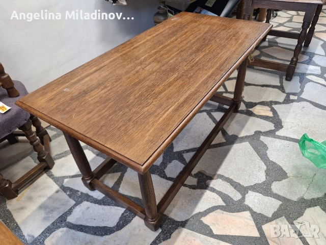 Винтидж маса за всекидневна , снимка 2 - Маси - 53987500