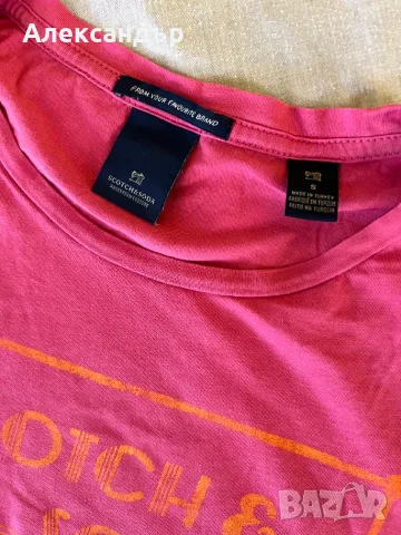 Тениска Scotch & Soda, размер S, снимка 2 - Тениски - 55630463