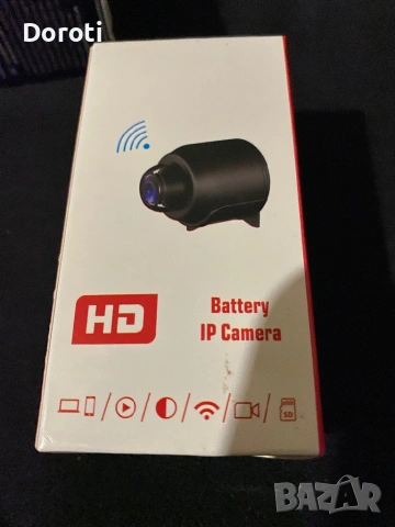 Мини безжична HD IP камера, нова