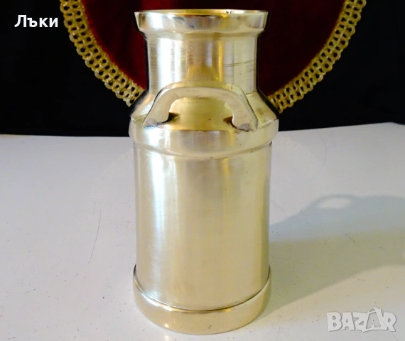 Бронзов гюм за мляко,кана за ракия. , снимка 3 - Антикварни и старинни предмети - 54823880