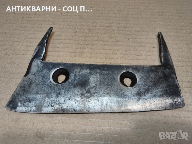 Стар Кован Нож, Старо Ковано Сечиво. / НОМЕР 1748., снимка 5 - Антикварни и старинни предмети - 53967513