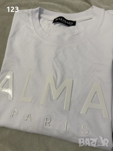 Нова мъжка тениска Balmain, снимка 5 - Тениски - 55420352