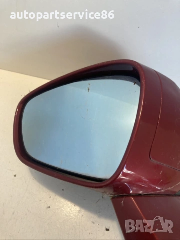 Ляво странично огледало червено бордо за Citroën C5 2.0 Hdi (2009) 965744241Q, снимка 2 - Части - 54502735