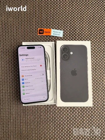 КАТО НОВ❗️ iPhone 16 ❗️Лизинг от 20€/мес ❗️Black 128GB  черен, снимка 10 - Apple iPhone - 55402840