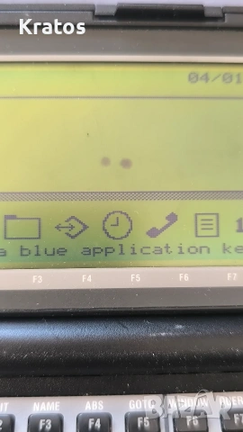 Ретро джобен компютър HP LX95 1991г., снимка 5 - Лаптопи за дома - 55006564