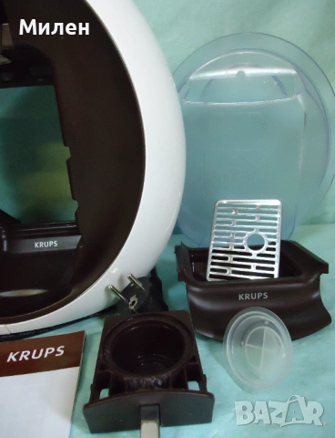 Кафемашина с гаранция 1 година  Krups NESCAFÉ®Dolce gusto Circolo.White, снимка 2 - Кафемашини - 54478503