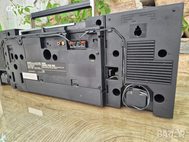 Радиокасетофон Sharp WF-371Z(BK), снимка 7 - Радиокасетофони, транзистори - 55190047