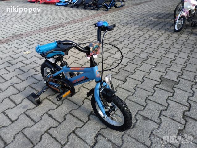 BG Детски велосипед 12" MASTER син, снимка 4 - Велосипеди - 54334075