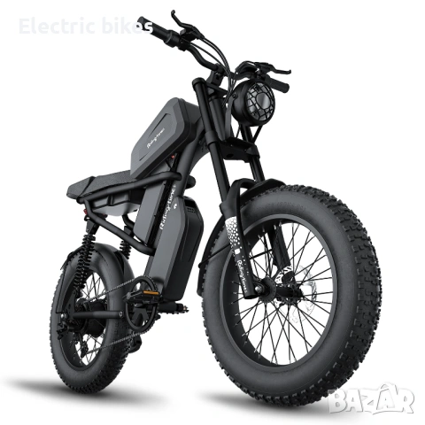 Електрически велосипед Z8 Pro 750W 31.2Ah Двойна Батерия 20” Full Suspension, снимка 11 - Велосипеди - 54700276