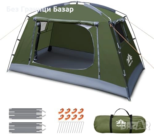 Нова Къмпинг палатка 1 човек ултралека куполна за туризъм къмпинг фестивал