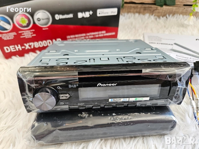 Pioneer DEH-X7800DAB – Bluetooth, DAB+, Пълен комплект, снимка 3 - Аксесоари и консумативи - 55191423