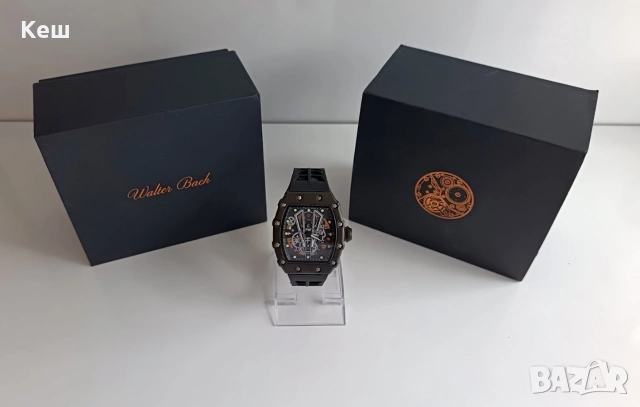 Автоматичен часовник Walter Bach (нов), снимка 2 - Мъжки - 55222715