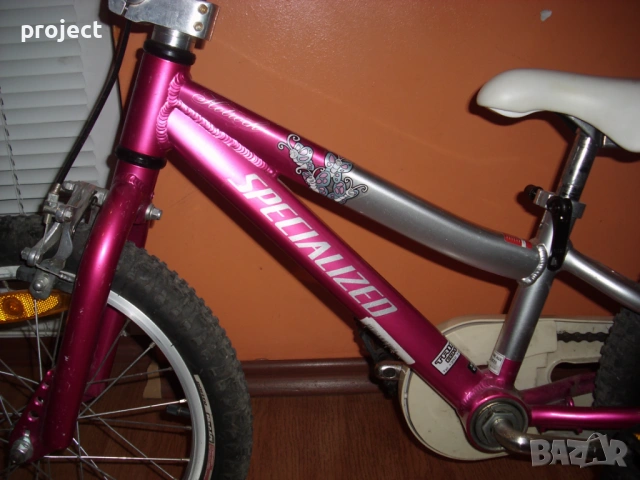 SPECIALIZED 16" USA АЛУМИНИЕВ детски велосипед,колело +спомагателни.Идеален., снимка 4 - Детски велосипеди, триколки и коли - 54664126