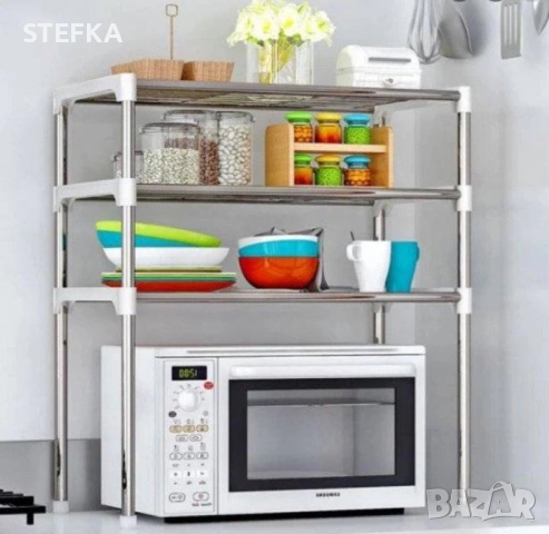 Етажерка над микровълнова 10€