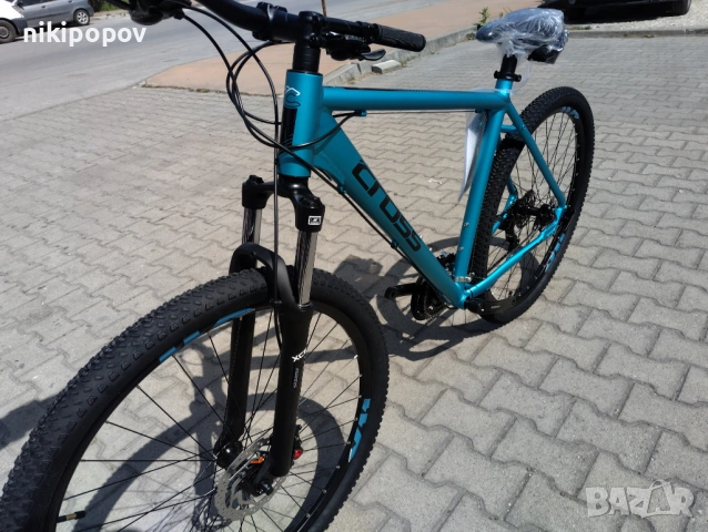 CROSS Велосипед 29" GRX 7 HDB син, снимка 7 - Велосипеди - 54864917