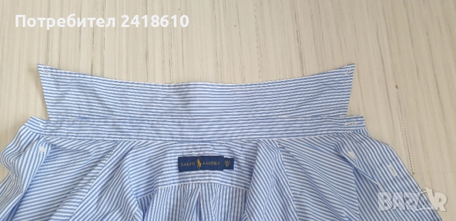 POLO Ralph Lauren Cotton Mens Size 16 1/2  / - L ОРИГИНАЛ! НОВО! Мъжка Риза!, снимка 10 - Ризи - 54818453