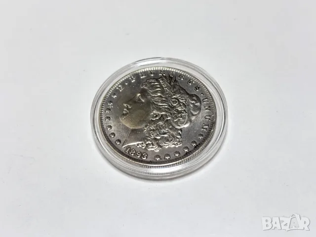 Несертифицирана! Монета 1893 "S", 1$ Morgan Dollar /Морган долар/, снимка 13 - Нумизматика и бонистика - 55463639
