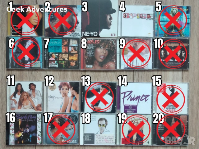 Pop и R&B Music Albums CDs Оригинални Поп РнБ Музикални Дискове, снимка 2 - CD дискове - 48890350