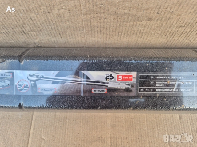 Powerfix Profi динамометричен ключ НОВ Torque Wrench set пауърфикс лидл, снимка 5 - Ключове - 54417693