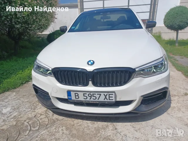 Продавам предна броня М пакет с оригинален карбон М Performance за BMW БМВ G 30/31 2017-2020г