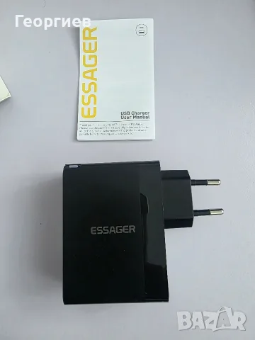 Зарядно Essager 100W-оригинално, ново, снимка 5 - Оригинални зарядни - 55396234