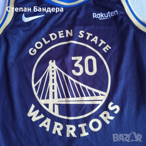 КАТО НОВ NIKE NBA STEPH CURRY 30 GOLDEN STATE WARRIORS Jersey SizeM оригинален потник Нaйк Стеф Къри, снимка 3 - Баскетбол - 54438747