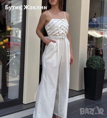 Дамски гащеризон с колан 