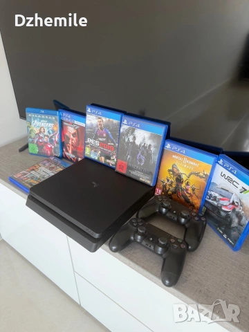 PS4 + 2 джойстика + 7 игри, снимка 4 - PlayStation конзоли - 55050823