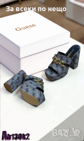 Guess Дамски Чехли На Ток Гес - Различни Цветове Код SK1342