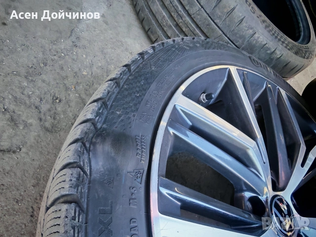 Продавам 4 зимни гуми Continental Winter Contact TS 850 S, 245/40/19, ДОТ 2722., снимка 7 - Гуми и джанти - 54315323